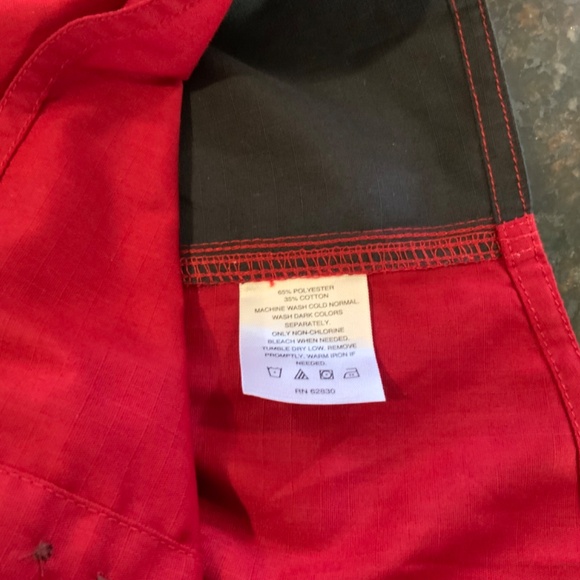 Delta Airlines Lands’ End Shirt Ramp Button Long Sleeve Size Small(6-8) - Picture 4 of 8